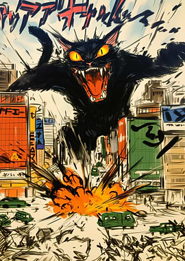 Kaiju Cat Rampage