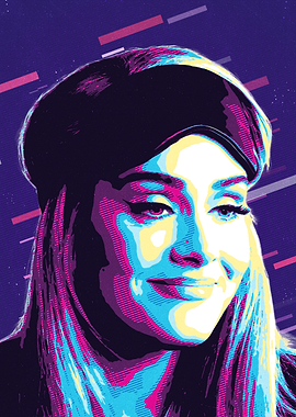 Adele Pop Art Portrait