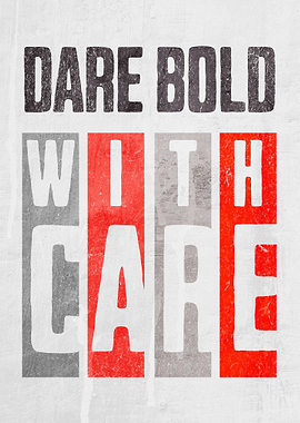 Motivational Quote Dare Bold