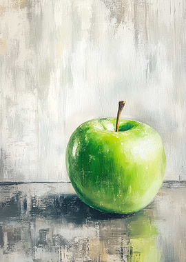 Green Apple Still Life