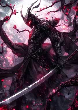 Dark Samurai Warrior