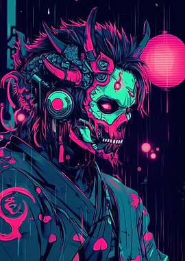 Cyberpunk Oni
