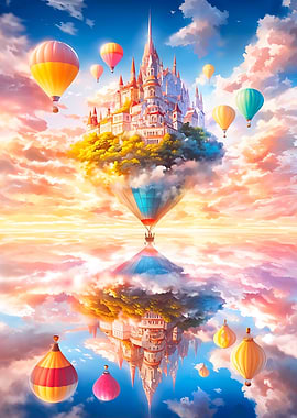 Floating Castle in the Clouds