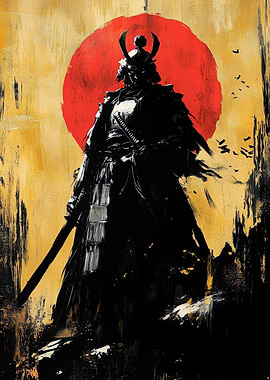 Red Sunset Samurai