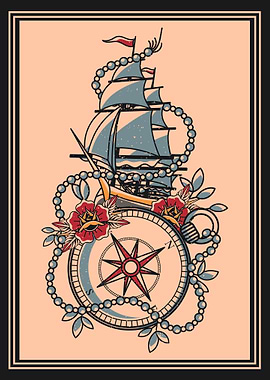 Nautical Tattoo Design