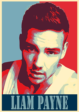 Liam Payne Pop Art Poster