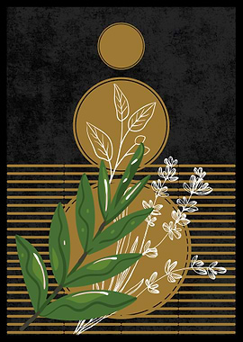 Botanical Abstract Art