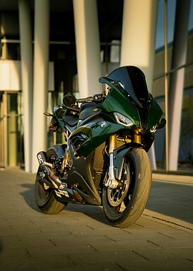 Green Sportbike