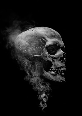 Smoking Skull