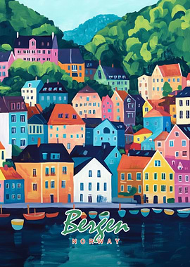Bergen, Norway Cityscape