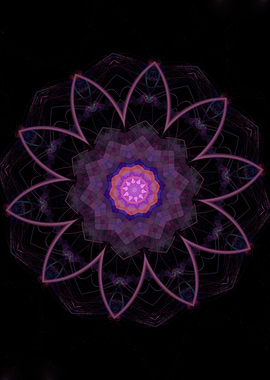 Purple Flower Majesty