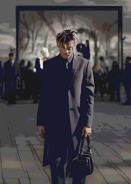 Juice Wrld in Suit