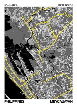 Meycauayan City Street Map