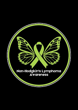 Non-Hodgkin's Lymphoma Awareness Ribbon