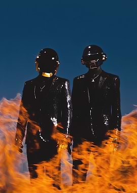 Daft Punk in Flames