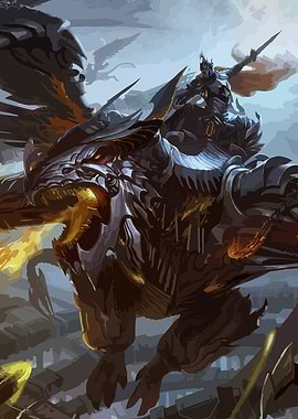 Dragon Rider Fantasy Art