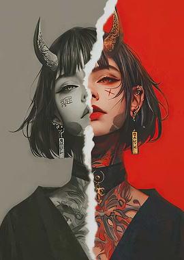 Dual Demon Girl