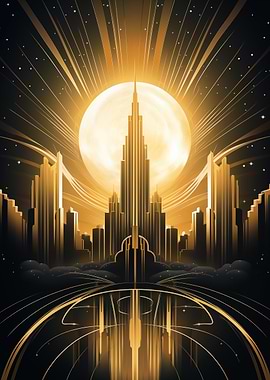 Art Deco Cityscape