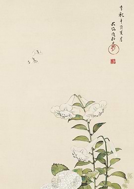 Japanese Flower Painting
