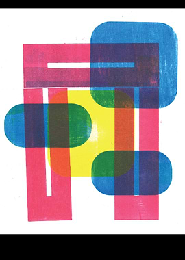 Abstract Geometric Print