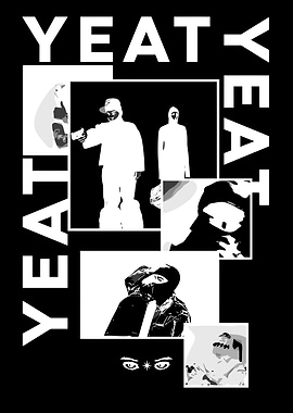 Yeat Music Poster