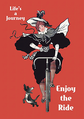 Vintage Bicycle Poster