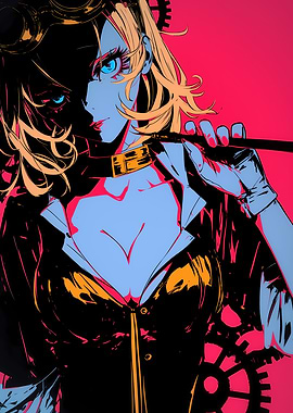 Steampunk Anime Girl