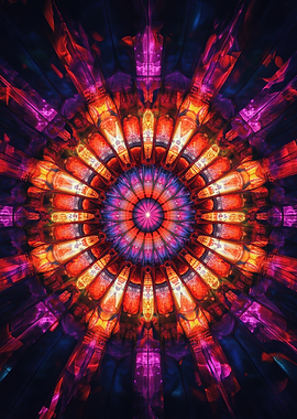Stained Glass Mandala