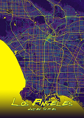 Los Angeles City Map