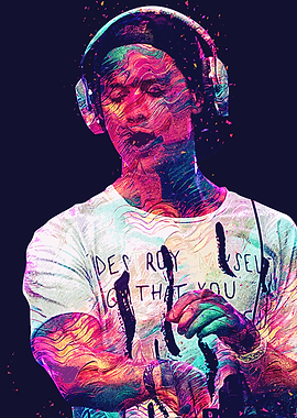 DJ kygo perform wear Headphones