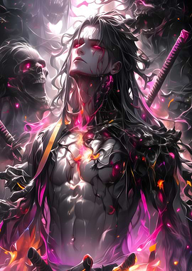 Dark Anime Death Samurai