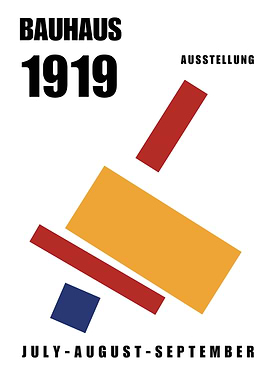 Bauhaus 1919 Poster