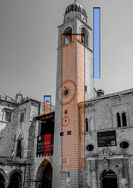 Dubrovnik Clock Tower Croatia