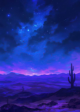 Desert Night Sky