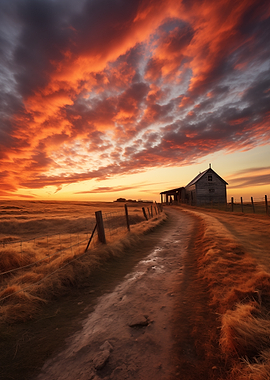 Sunset Farmhouse