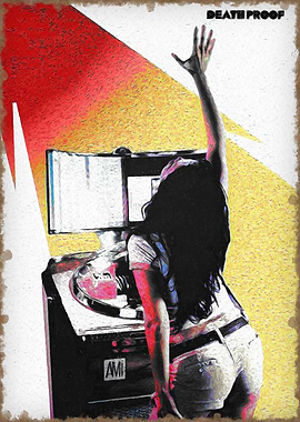 Death Proof Jukebox Poster