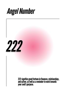 Angel Number 222