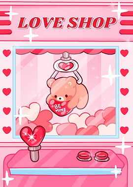 Love Shop Claw Machine