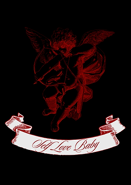 Self Love Baby Cupid Retro