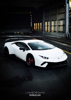 Lamborghini Huracan Poster
