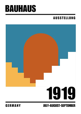 Bauhaus 1919 Poster