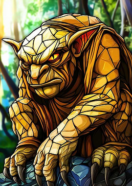 Stained Glass Goblin