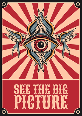 See the big picture vintage art