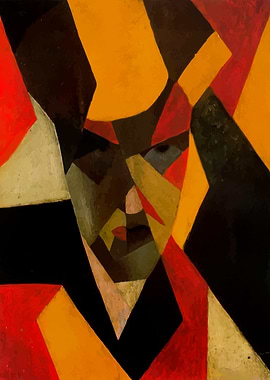 Rene Magritte self portrait