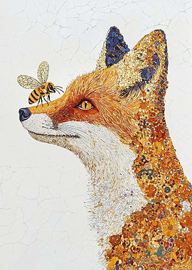 Fox and Bee Klimt