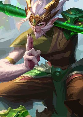 Monkey King Digital Art