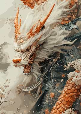 White Dragon Samurai