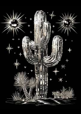 Silver Cactus Night