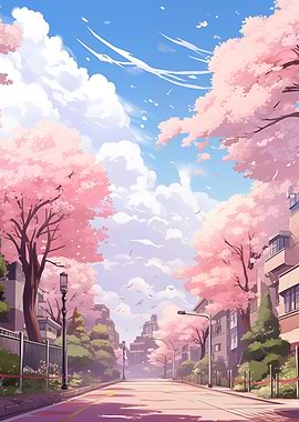 Cherry Blossom Street