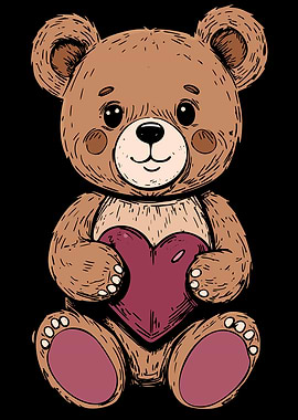 Teddy Bear with Heart